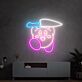 Videospielfigur mit Kochmesser LED-Neonschild für Gamingzimmer Wohnzimmer