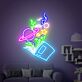 Brighten Your Reading Nook and Celebrate in Style with Reading Book LED Neon Sign - Perfect for Home Decor, Office Ambiance, and Unique Birthday Gifts