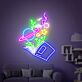 Brighten Your Reading Nook and Celebrate in Style with Reading Book LED Neon Sign - Perfect for Home Decor, Office Ambiance, and Unique Birthday Gifts