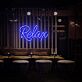 Relax LED-Neonschild für Bar Lounge