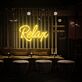 Relax LED-Neonschild für Bar Lounge