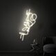 Abstraktes Gesichtspaar LED-Neonschild Wohnzimmer Schlafzimmer
