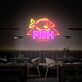Fisch LED-Neonschild für Restaurant und Bar