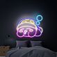 Schlafender Kirby als LED-Neonschild