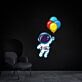 Brighten Up Your Space: Perfect for Home Decor, Kids' Rooms, and Themed Parties - Space Astronaut UV LED Neon Sign Printing Acrylic Sign for House and Wall Astronaut.