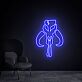 Schädel mit Hörnern LED-Neonschild für Wohnzimmer Gamingzimmer