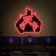 天 LED-Neonschild Gaming Zimmer