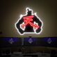 Level Up Your Game Room, Office, or Bar Ambiance with the Street Fighter Led UV Neon Sign Akuma With Printing Acrylic Backboard