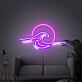 Brighten Up Your Space with the Sunrise Sunset Wave Ocean Led Neon Sign - Perfect for Bedrooms, Offices, Stores, Bars, Weddings, and Parties.