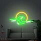 Brighten Up Your Space with the Sunrise Sunset Wave Ocean Led Neon Sign - Perfect for Bedrooms, Offices, Stores, Bars, Weddings, and Parties.