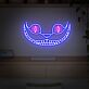 Grinsekatze Gesicht LED-Neonschild Wohnzimmer Gamingzimmer
