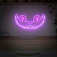 Grinsekatze Gesicht LED-Neonschild Wohnzimmer Gamingzimmer