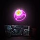 Blitzsymbol in Ringform LED-Neonschild für Gamingzimmer und Schreibtischdekor