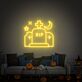 RIP LED-Neonschild Halloween Wohnzimmer