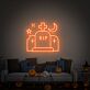 RIP LED-Neonschild Halloween Wohnzimmer
