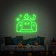 RIP LED-Neonschild Halloween Wohnzimmer