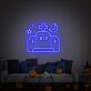 RIP LED-Neonschild Halloween Wohnzimmer
