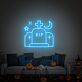 RIP LED-Neonschild Halloween Wohnzimmer