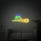 Brighten Up Your Space: Wizard Frog Led Neon Sign for Enchanting Home, Office, Store Decor, and Glorious Bar or Wedding Ambiance
