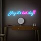 Brighten Your Salon, Spa, or Home Vanity with the Yay It S Lash Day Led Neon Sign Custom Salon Logo Lash Room Decor.