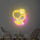 Cartoon-Dinosaurier LED-Neonschild für Kinderzimmer Gamingzimmer