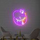 Cartoon-Dinosaurier LED-Neonschild für Kinderzimmer Gamingzimmer