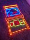 Arcade-Spielautomat LED Neonschild für Gaming und Spielzimmer