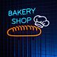 Brighten Your Bakery Entrance and Celebrate Special Occasions with the Bakery Shop Open Led Neon Sign Bakery Open Bread Led Sign Custom.