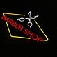 BARBER SHOP LED-Neonschild für Friseursalon