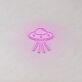 UFO LED-Neonschild für Gamingzimmer und Bar