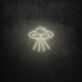 UFO LED-Neonschild für Gamingzimmer und Bar
