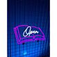 Elevate Your Space: The Book Led Neon Sign, Perfect for Bedroom Deco, Home Libraries, and Cozy Reading Corners.