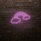 Regenbogen mit Wolken LED-Neonschild für Kinderzimmer Wohnzimmer