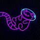 Katze im Astronautenhelm LED-Neonschild Wohnzimmer Kinderzimmer