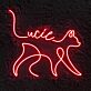 Katze LED Neonschild für Wohnzimmer und Haustierbereich