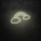 Regenbogen mit Wolken LED-Neonschild für Kinderzimmer Wohnzimmer