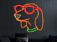Enhance Your Home, Bar, or Store Ambiance with the Cool Dachshund Wearing Glasses LED Neon Sign