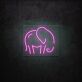 Elefant LED-Neonschild Wohnzimmer Kinderzimmer