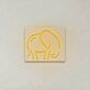 Elefant LED-Neonschild Wohnzimmer Kinderzimmer