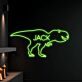 Personalisierbares Dinosaurier LED-Neonschild mit Wunschname