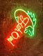 Fish On LED-Neonschild für Restaurant Bar