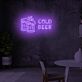 COLD BEER LED-Neonschild für Bar und Kneipe