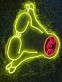 Faultier LED-Neonschild Wohnzimmer Kinderzimmer