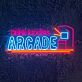 DEER RIDGE'S ARCADE LED-Neonschild für Spielhalle Gamingraum