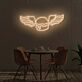 Burger mit Flügeln LED-Neonschild für Restaurant Küche