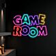 GAME ROOM LED-Neonschild für Gaming und Wohnzimmer