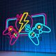 Gaming Controller LED-Neonschild für Gaming Room und E-Sport Setup