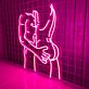 Umarmendes Paar mit erotischer Pose LED-Neonschild für Bar Club