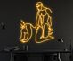 Brighten Up Your Home, Bar, or Wedding with a Gay Couple Making Love Led Neon Sign Light: A Symbol of Love and Inclusion.