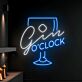 Brighten Your Bar, Restaurant, or Kitchen with the Gin Wine Neon LED Sign, Perfect for Sophisticated Ambiance and Celebrations.